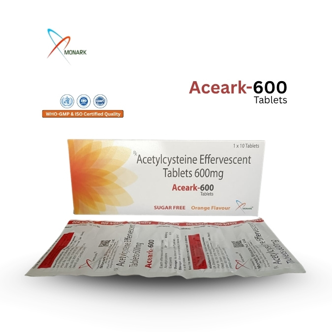 Acetylcysteine 600mg (EFFERVESCENT) Tablet