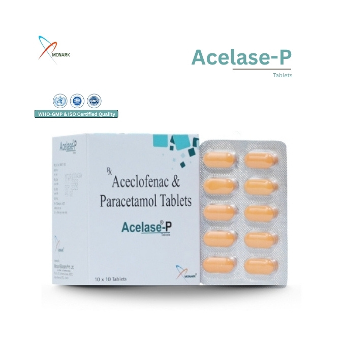 Aceclofenac 100mg + Paracetamol 325 mg Tablet