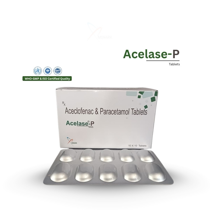 Aceclofenac 100mg + Paracetamol 325 mg Tablet