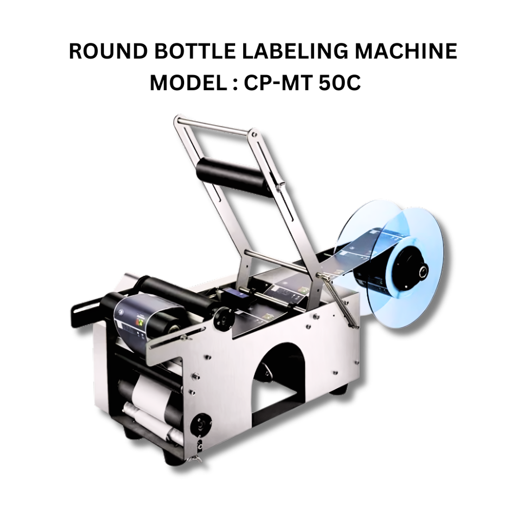 Bottel Labelling Machine - Color: Silver