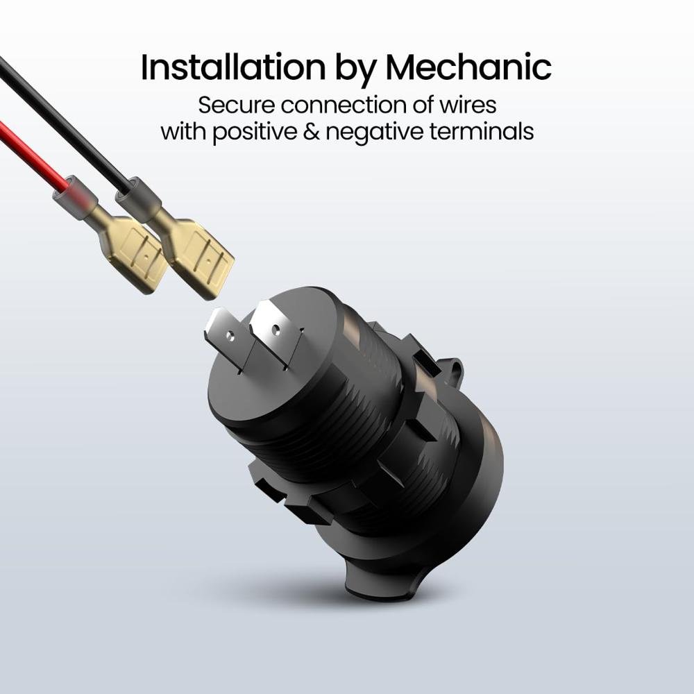 Portronics Spark 52.5W Multi-Vehicle Phone Charger, 33W Type