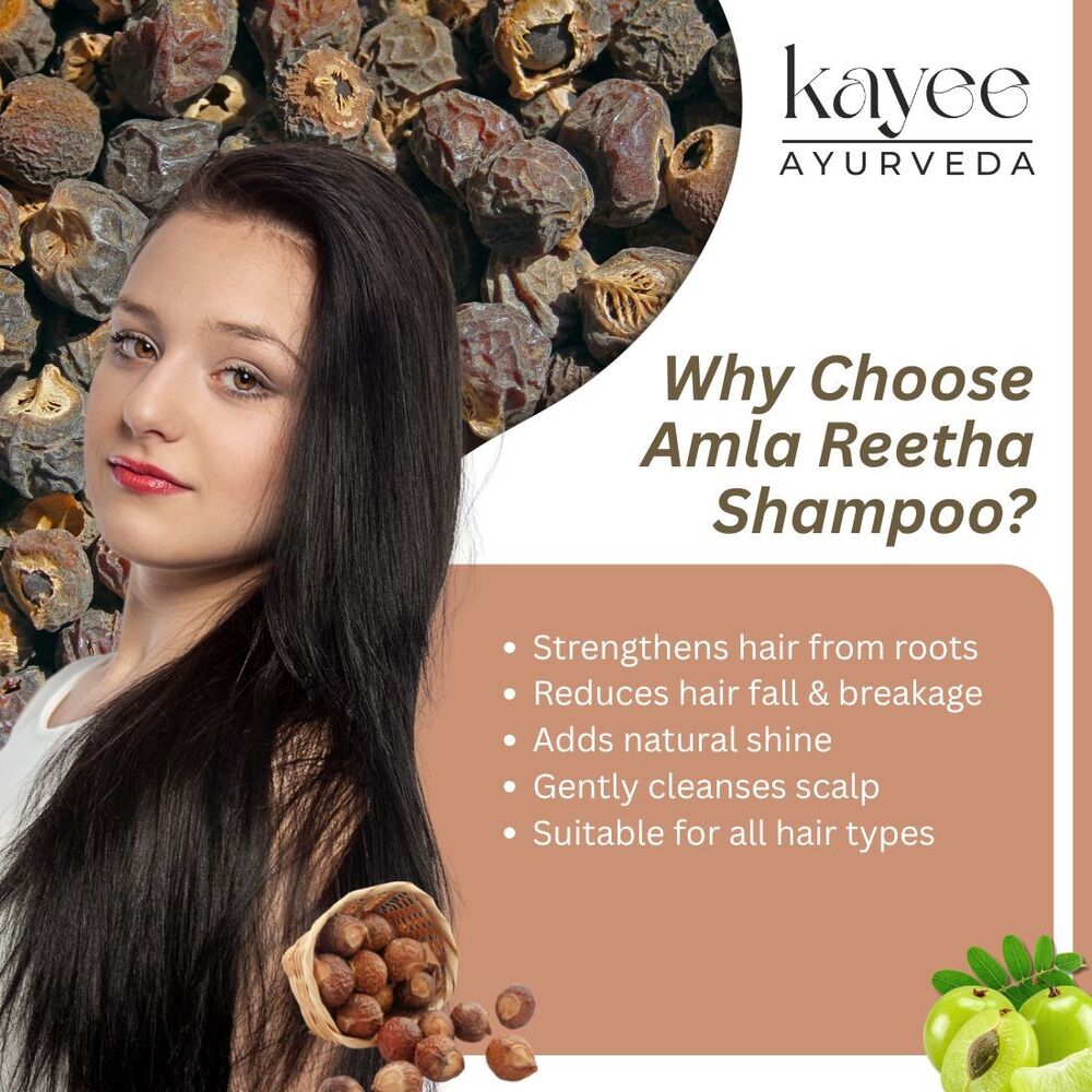 Amla Reetha Shampoo Kayee Ayurveda