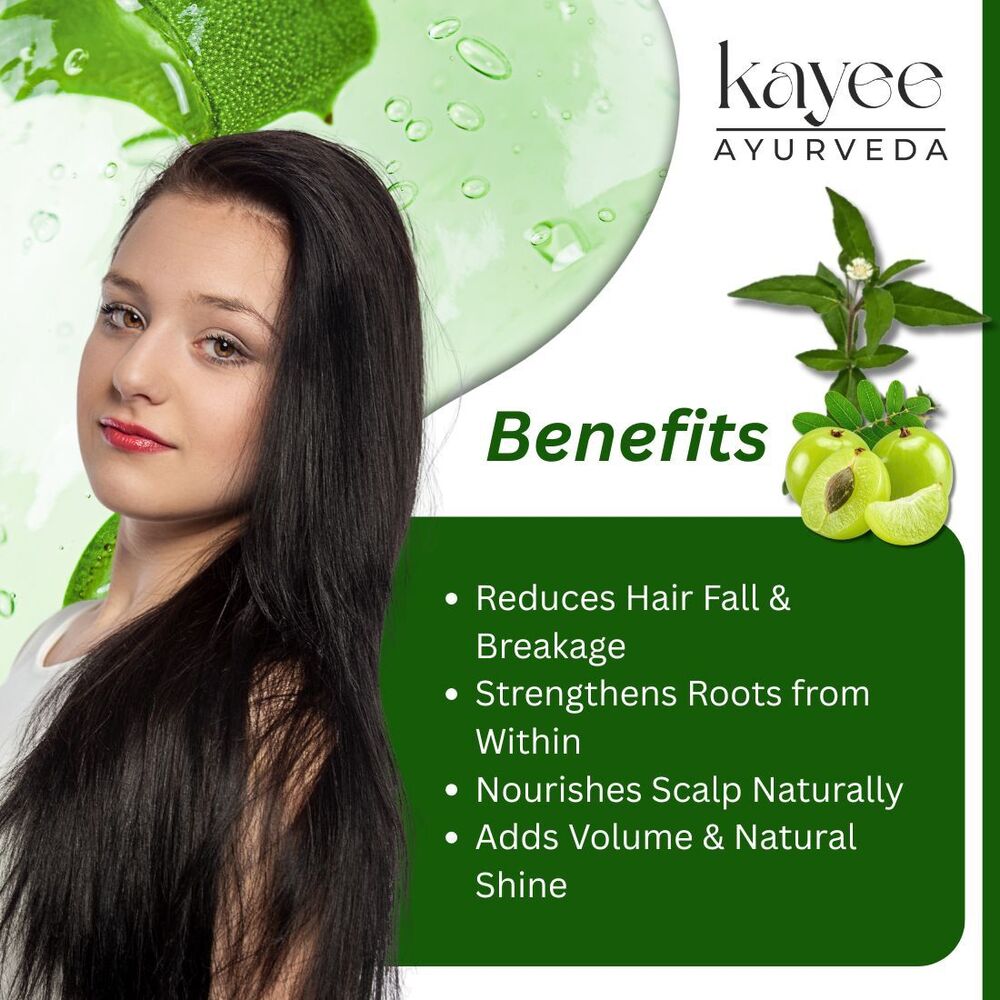 Amla Bhringraj Shampoo Kayee Ayurveda