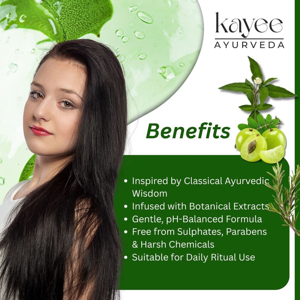 Amla Bhringraj Rosemary Shampoo Kayee Ayurveda