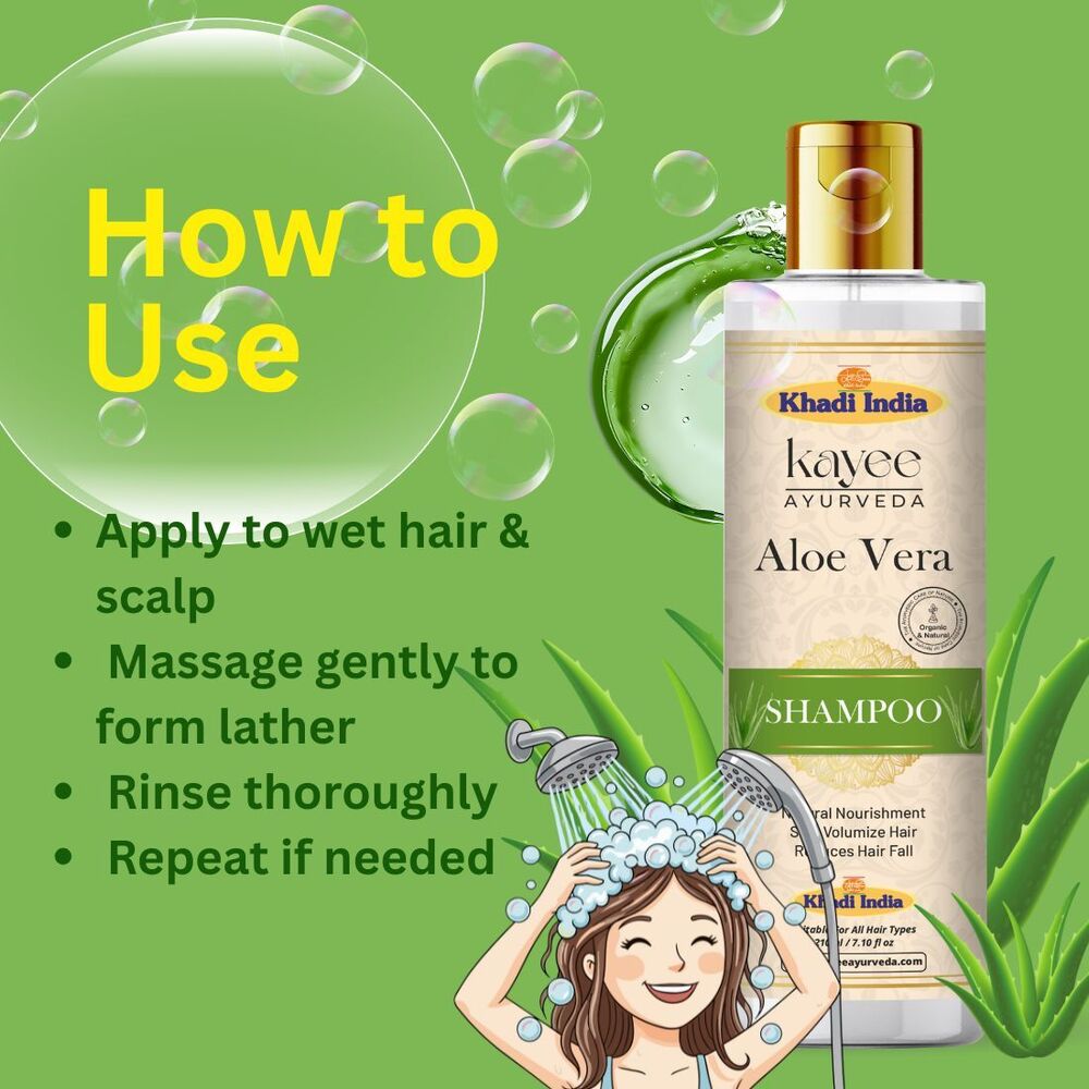 Aloe Vera Shampoo Kayee Ayurveda