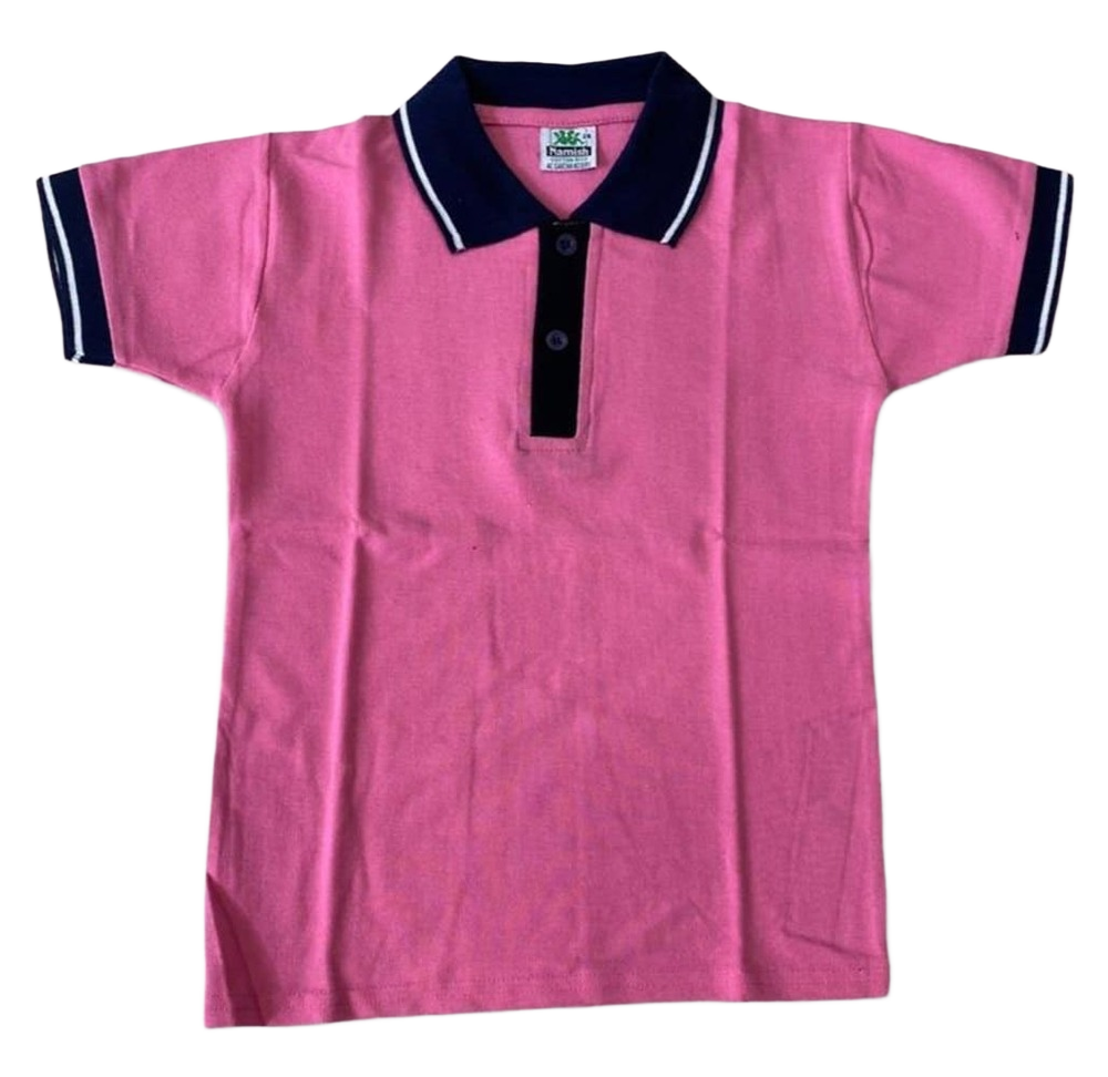 Boys Cotton Uniform T Shirt - Age Group: 7-15 Years