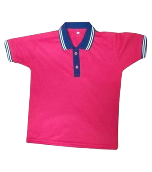 Men School Red T Shirt