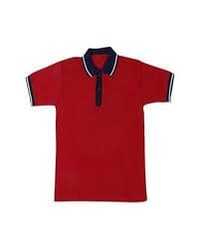 Men School Red T Shirt