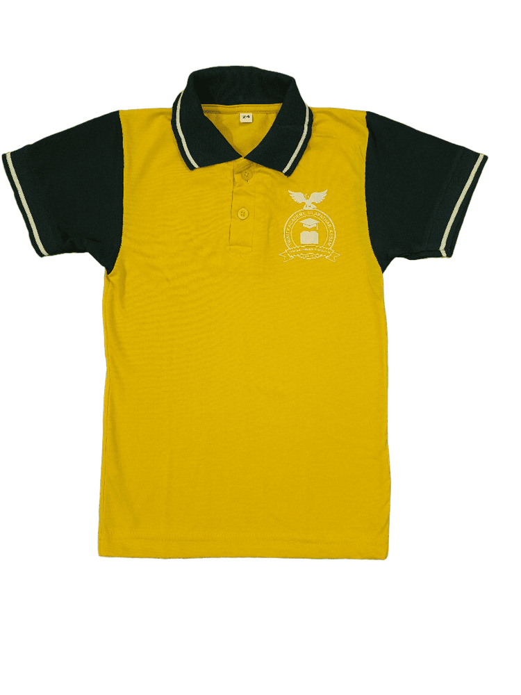 Boys School Uniform T-shirt - Age Group: 6-16 Years