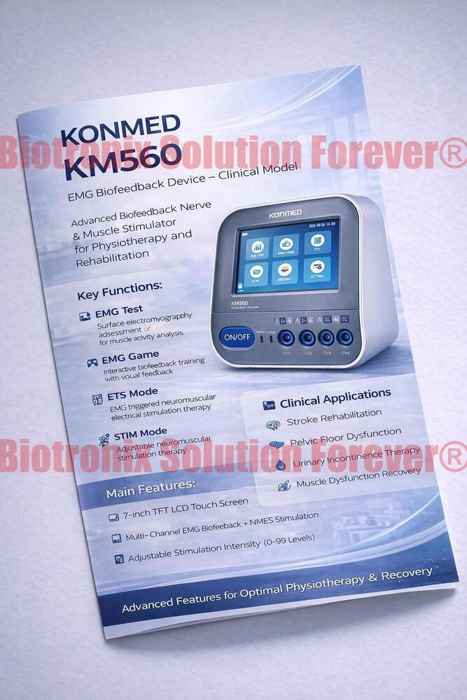 Konmed KM-560 4 Channel Physiotherapys Biofeedback Equipments
