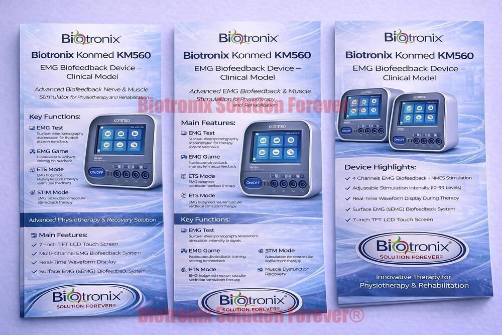 Konmed KM-560 4 Channel Physiotherapys Biofeedback Equipments