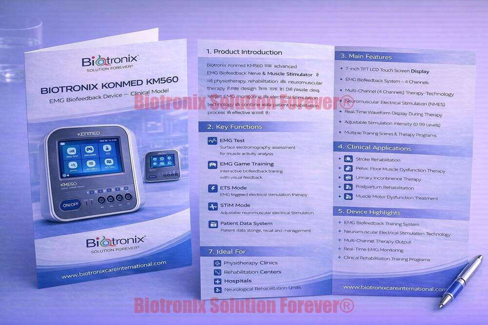 Konmed KM-560 4 Channel Physiotherapys Biofeedback Equipments
