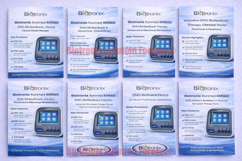 Konmed KM-560 EMG Biofeedback Machine with Therapy Control