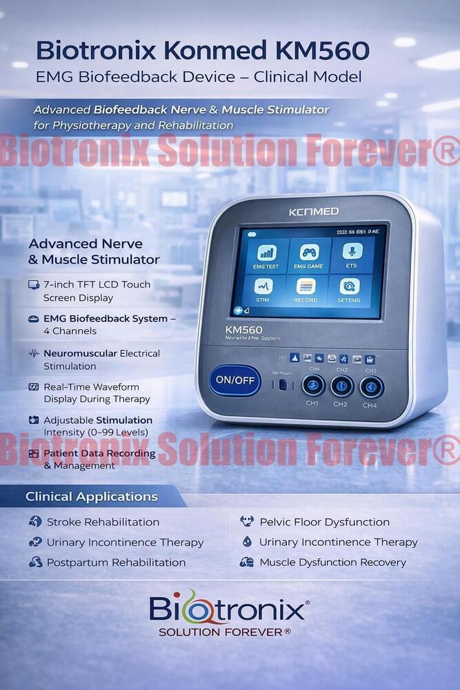 Konmed KM-560 EMG Biofeedback Machine with Therapy Control