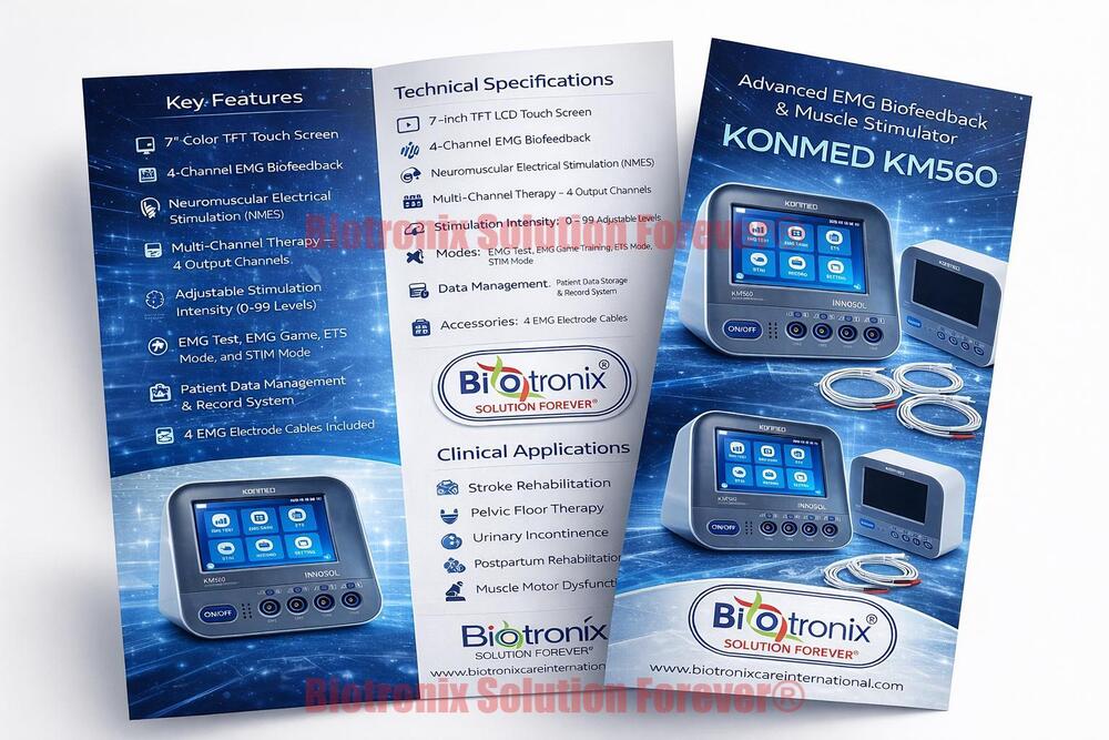 Konmed KM-560 Advanced Biofeedback Device with Rehab Programs