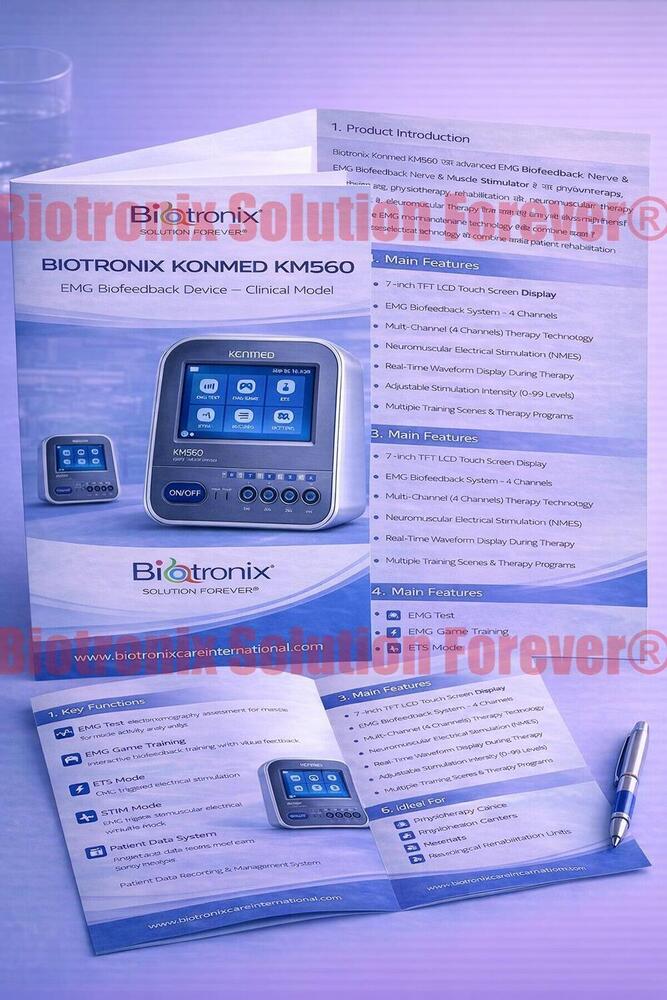 Konmed KM-560 Advanced Biofeedback Device with Rehab Programs
