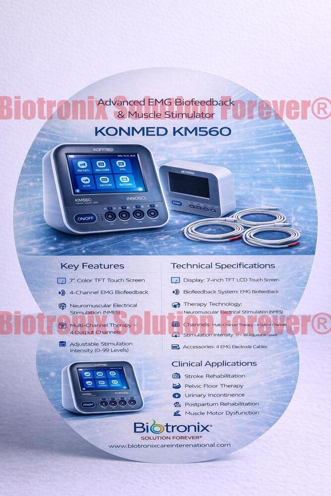 Konmed KM-560 Professional Biofeedback Equipment with Therapy Modes