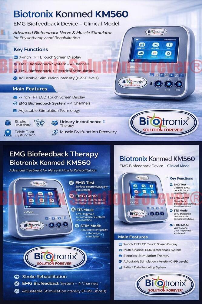 Konmed KM-560 EMG Biofeedback System with Muscle Activation