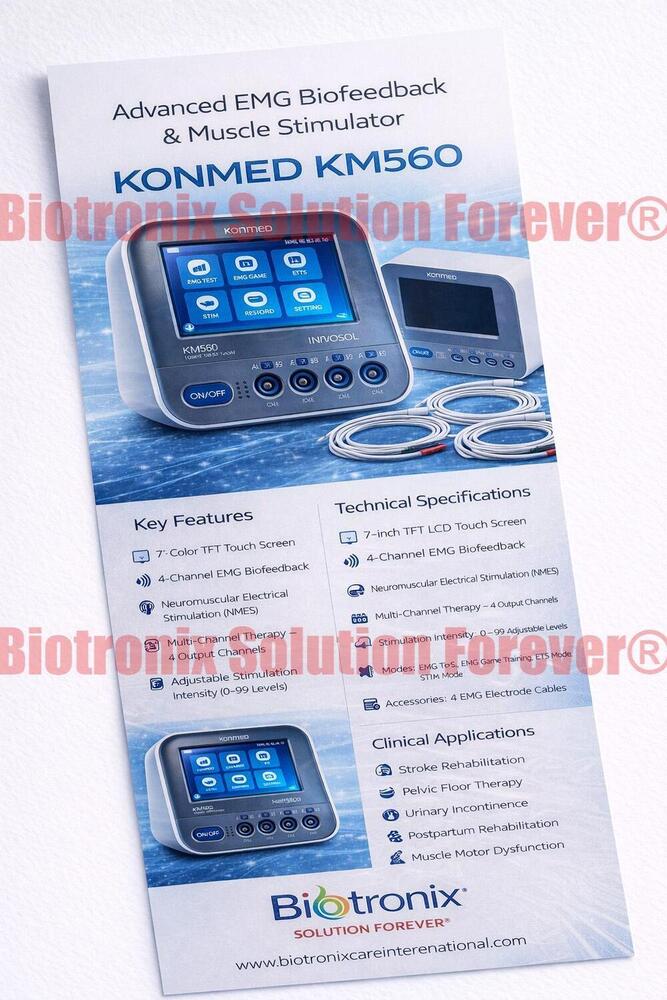 Konmed KM-560 Biofeedback Machine for Pelvic Therapy Use