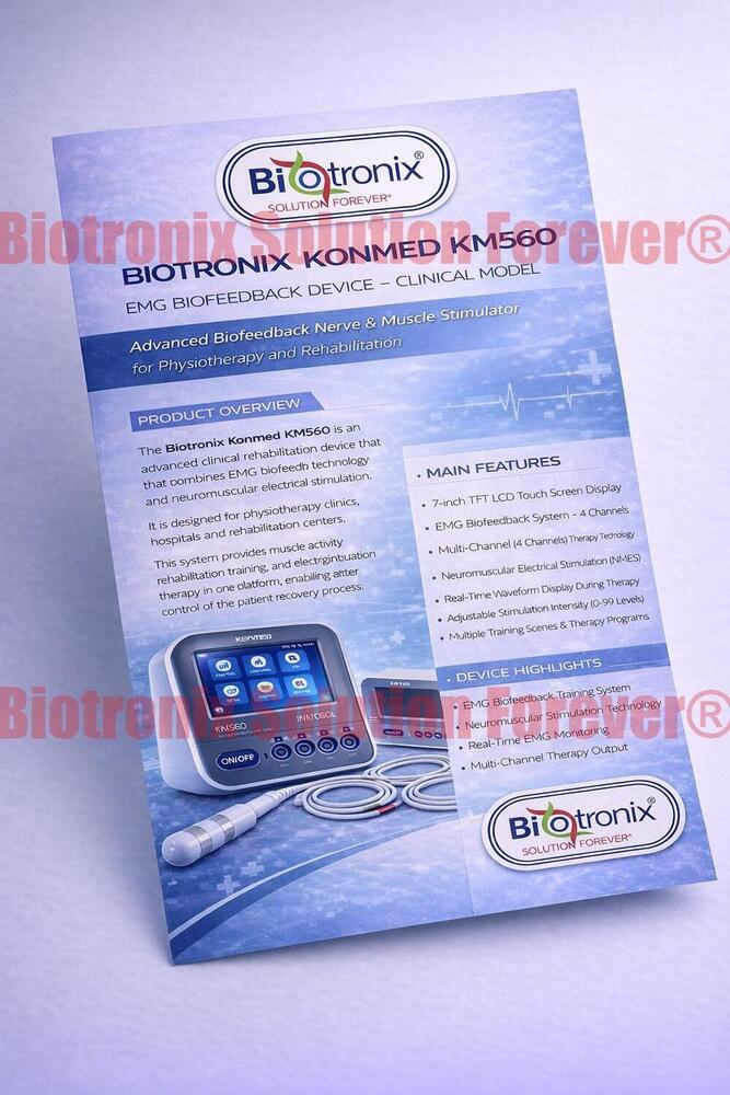 Konmed KM-560 4 Channel EMG Biofeedback Device for Hospitals