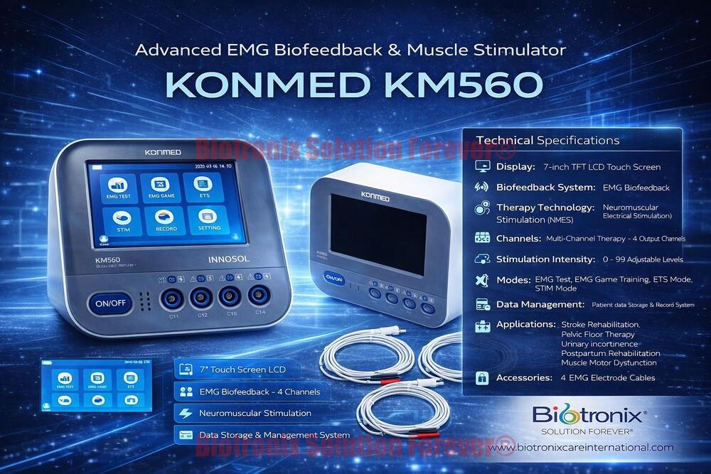 Konmed KM-560 Rehab Biofeedback Equipment with Multi Channel