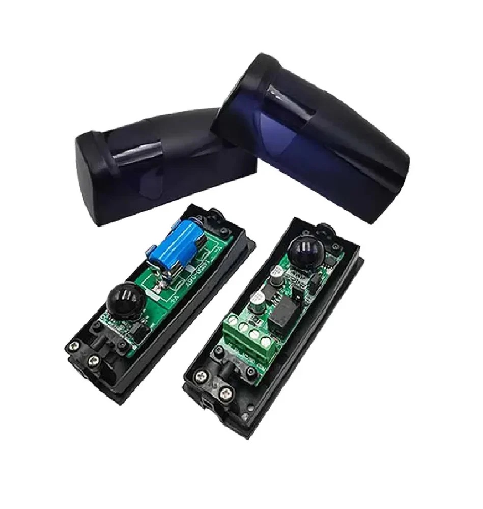 True Sense Beam Sensor Lithium Battery Operated Security Photocell Garage Door Detector, AGO-80