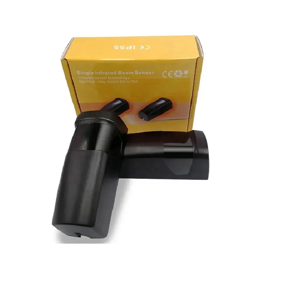 True Sense Beam Sensor Lithium Battery Operated Security Photocell Garage Door Detector, AGO-80