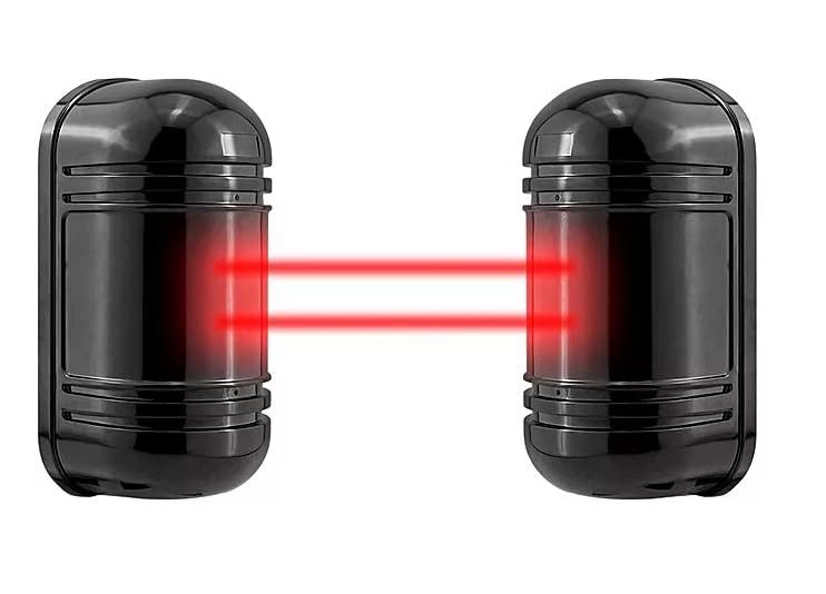 True Sense Infrared Light True Sense 100 Meters Dual Beam Sensor, ABT-100