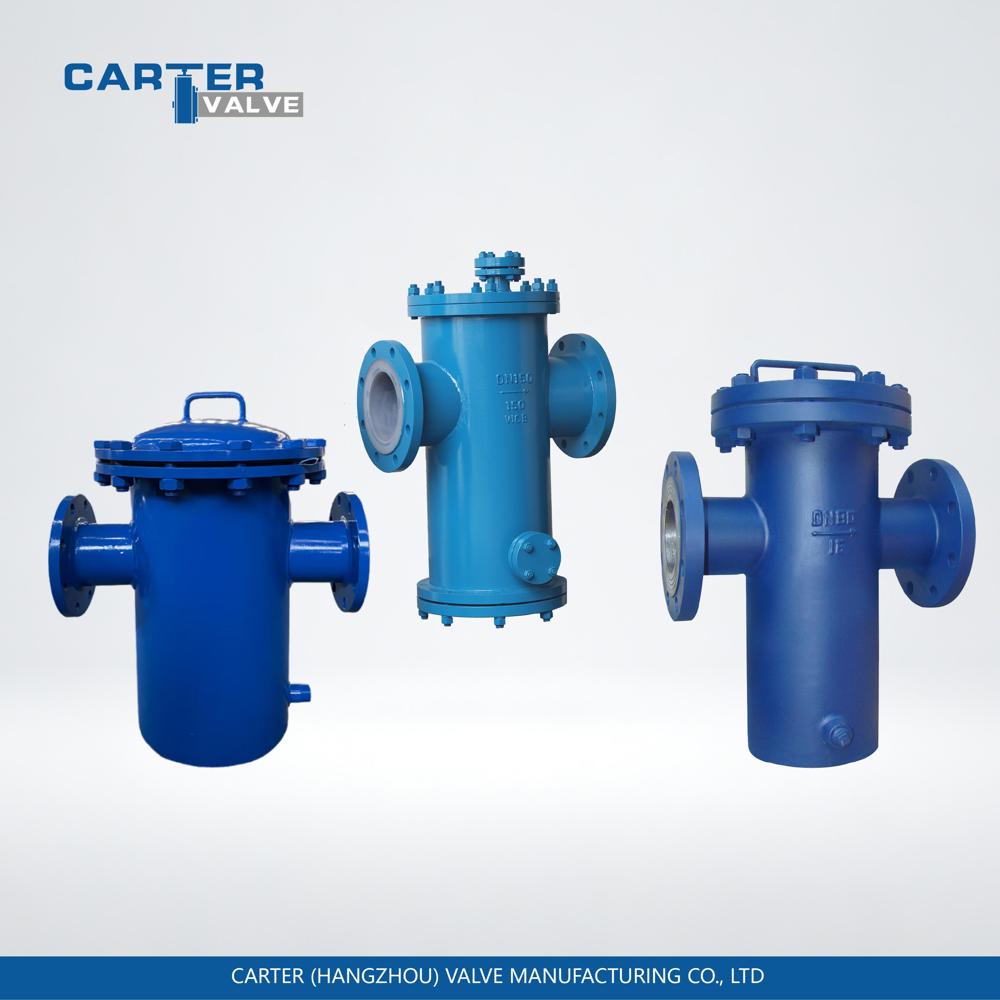 Strainer / T Type Strainer, Carbon Steel, Butt Weld, Automatic, T Type Structure, High Pressure Oil/gas, Din Standard - Application: Petrochemical