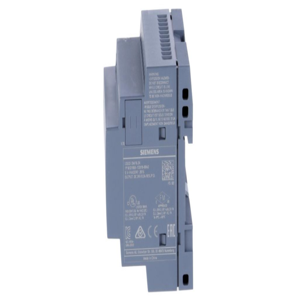 LOGO! DM16 24 expansion module, PS/I/O: 24 V DC/24 V DC/trans., 8 DI/8 DO, 4 MW for LOGO! 86ED1055-1CB10-0BA26ED10551CB100BA26ED1055 - 1CB10 - 0BA26ED1 055-1CB10-0BA2