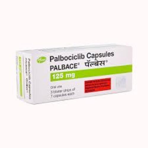 Palbace 125 mg Capsule, Palbociclib Anti Cancer Oncology Medicine