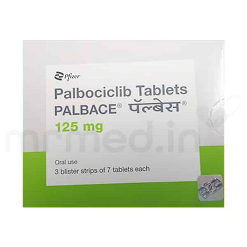 Palbace 125 mg Capsule, Palbociclib Anti Cancer Oncology Medicine