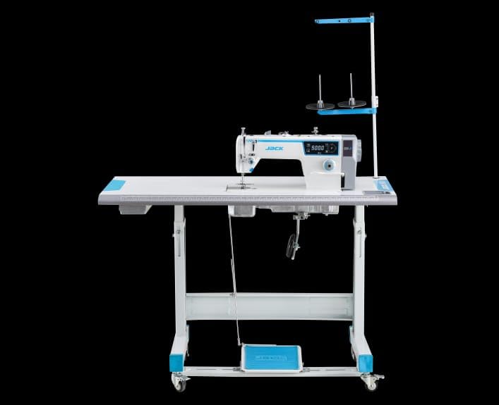 Jack A2c Sewing Machine - Color: Classic White Finish With Blue Accents