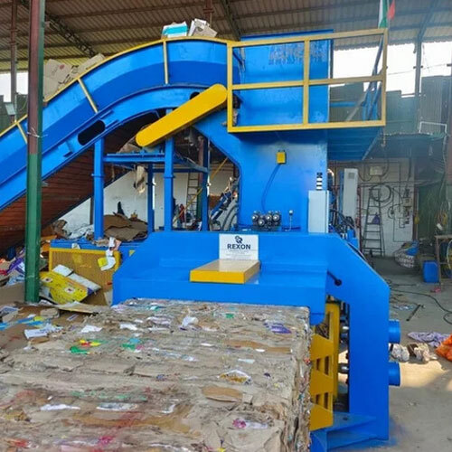 Horizontal Automatic Paper Baling Press