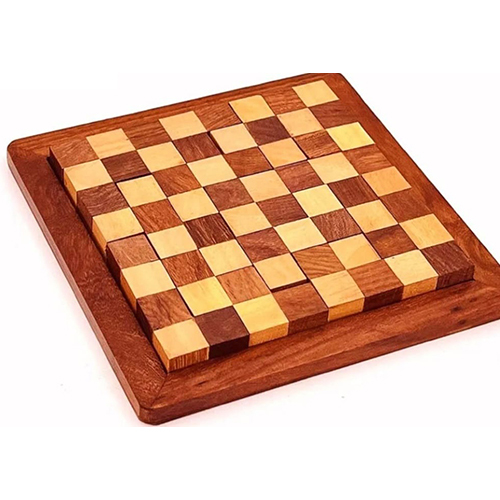 Wooden Chess Game Tray