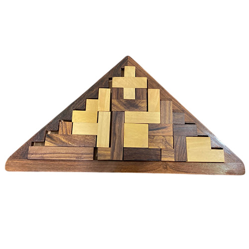 Wooden Pentomino Puzzle Game