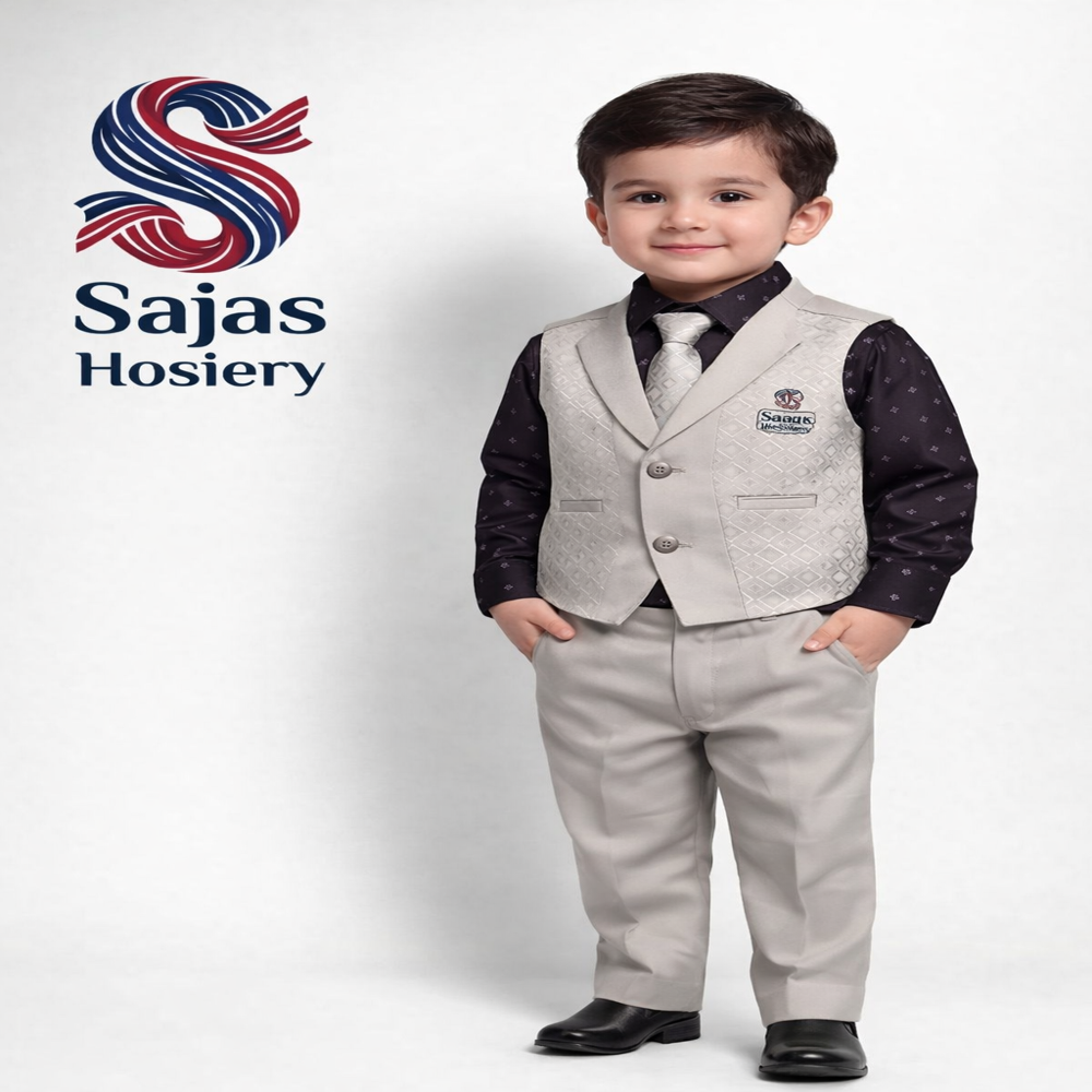 3 Piece Boys Suit for Kids