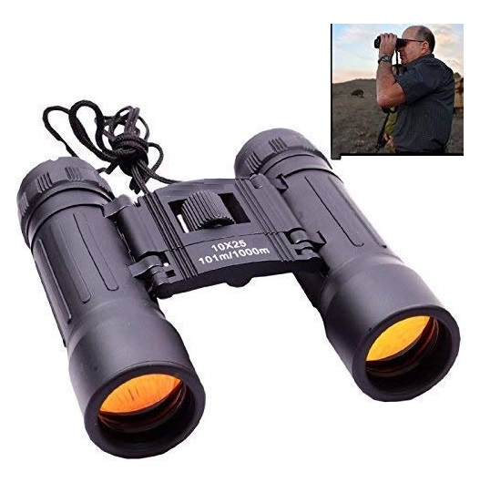 True Sense Compact 10x25 Mini Binoculars Telescope For Logo Distance Binocular, BN-10x25