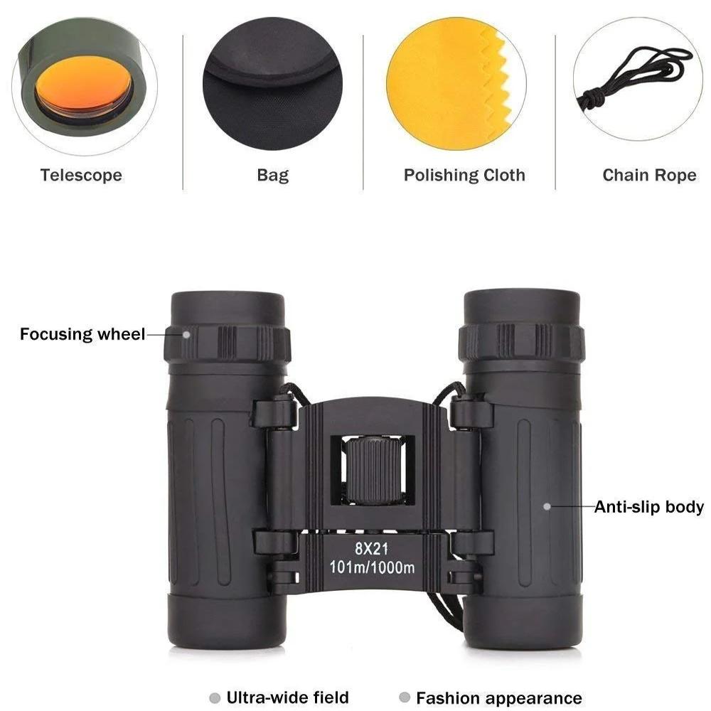 True Sense Compact 10x25 Mini Binoculars Telescope For Logo Distance Binocular, BN-10x25