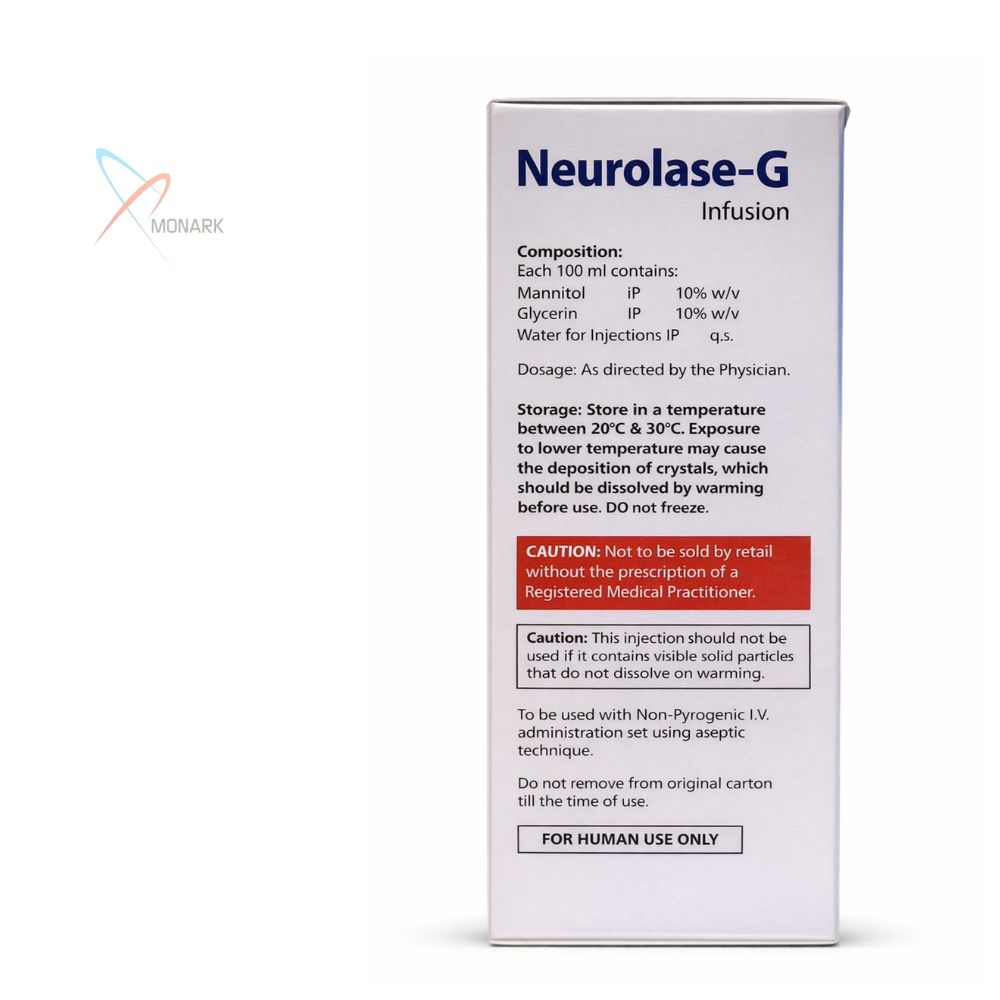 Mannitol IP 10% w/v,Glycerin IP 10% w/v, Water For injection (Infusion IP)