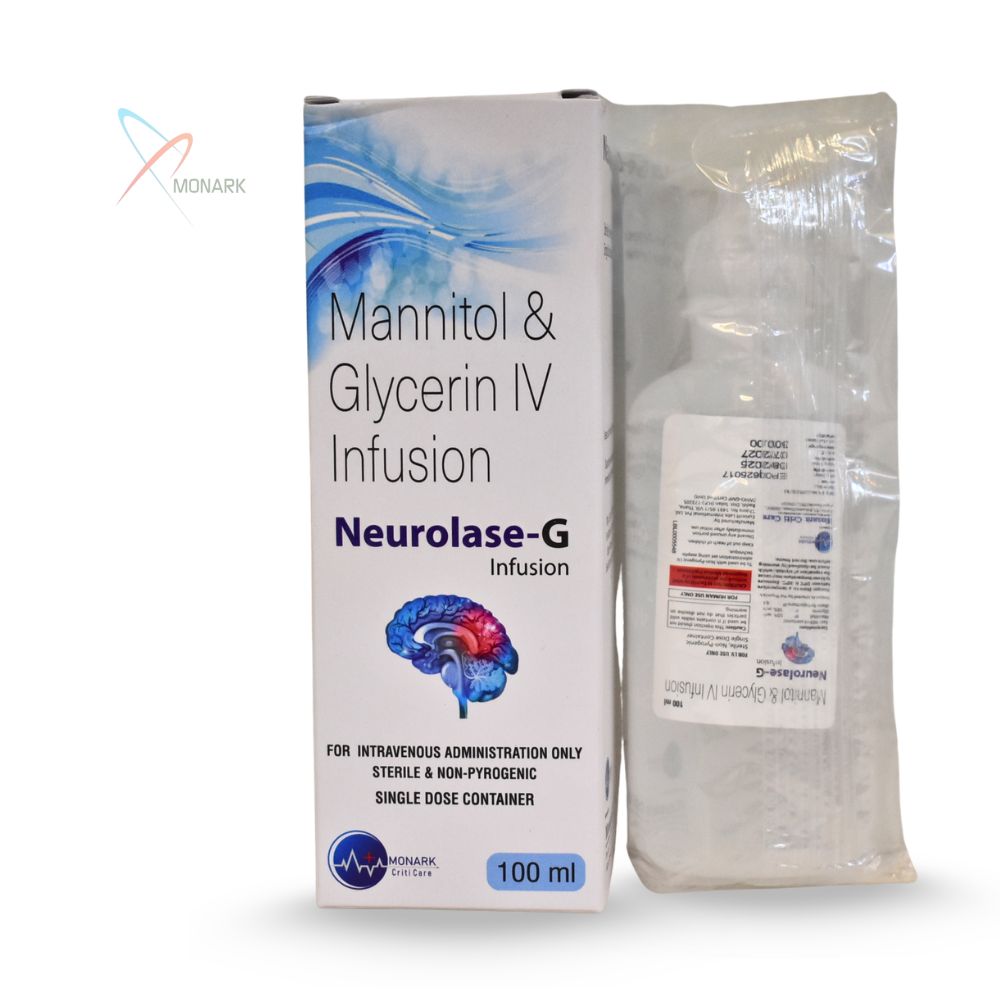 Mannitol IP 10% w/v,Glycerin IP 10% w/v, Water For injection (Infusion IP)