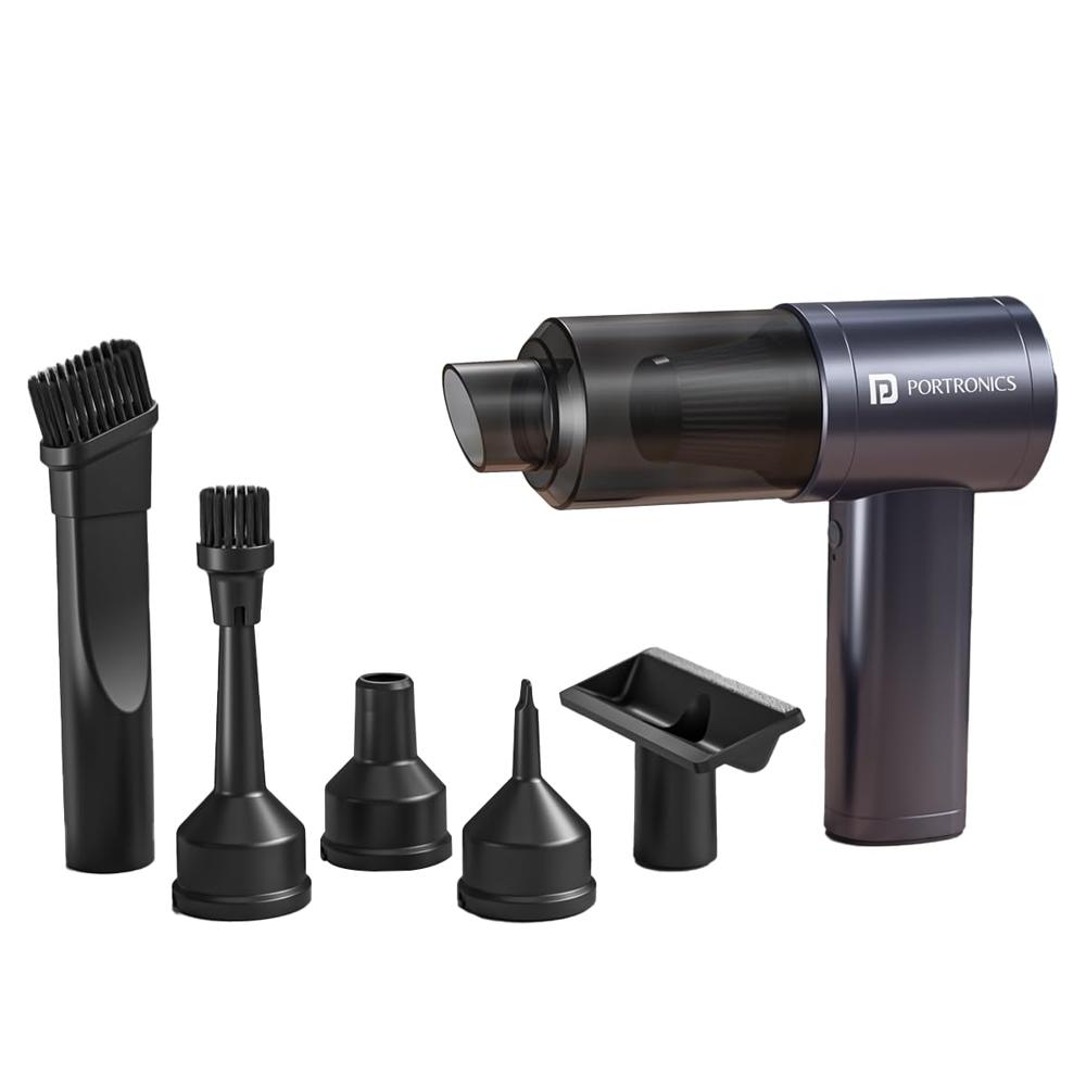 Portronics Mopcop Pro 2-in-1 Vacuum Cleaner & Air Blower, 10000Pa Powerful Suction,