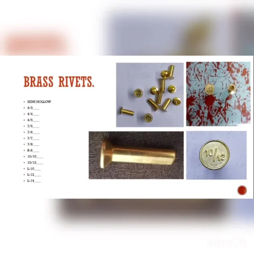 Brass Hollow Tubular Rivet