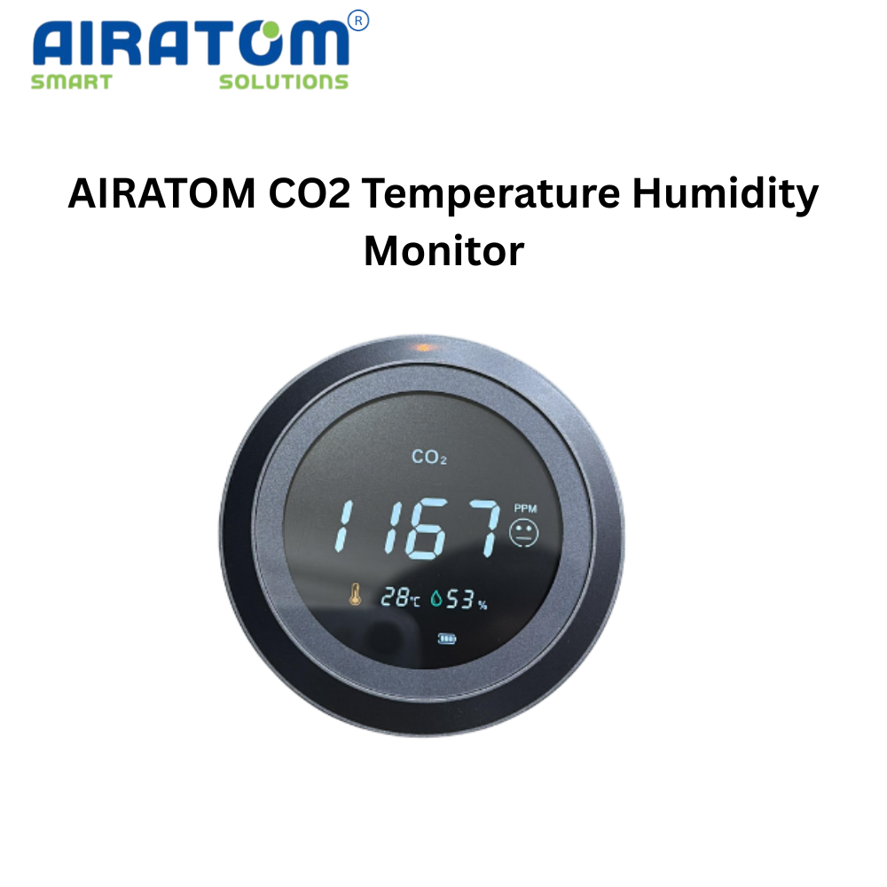 Portable CO2 Monitor | NDIR Sensor with Real-Time Display