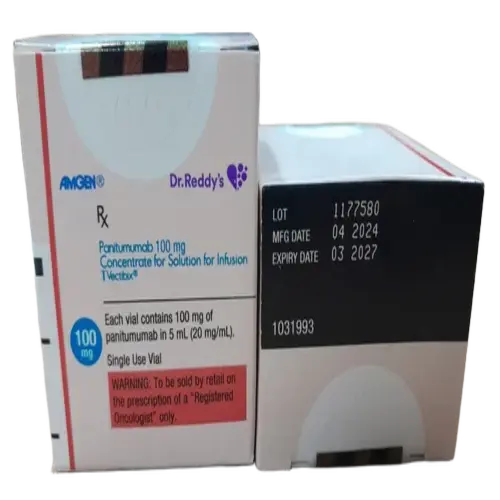 Vectibix 100 mg Injection, Panitumumab Anti Cancer Oncology Medicine