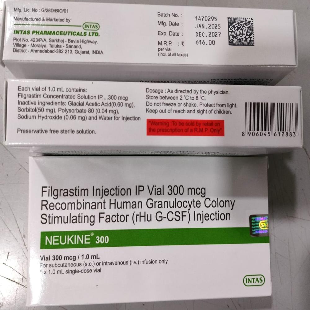 Neukine Filgrastim 300mg Medicines
