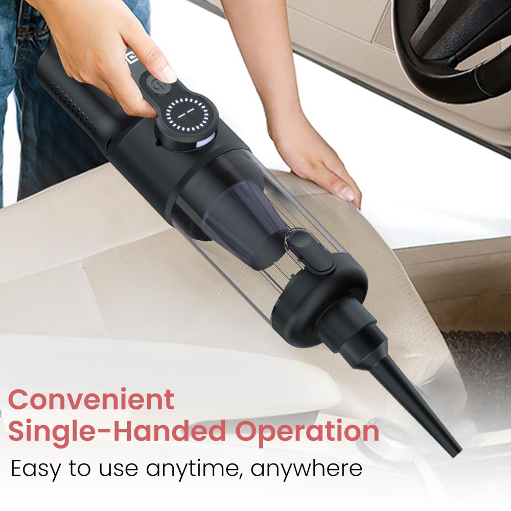 Portronics MopCop 4, 2-in-1 Vacuum Cleaner & Blower, Cordless & Corded