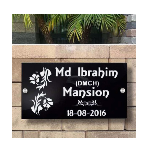 Acrylic Sign Name Plate