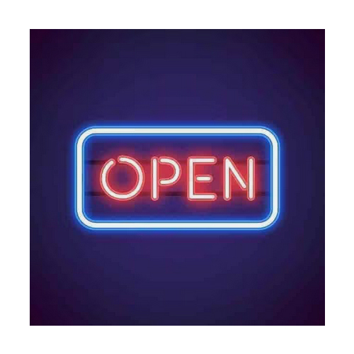 Single Phase Open LED Sign Board For Outdoor