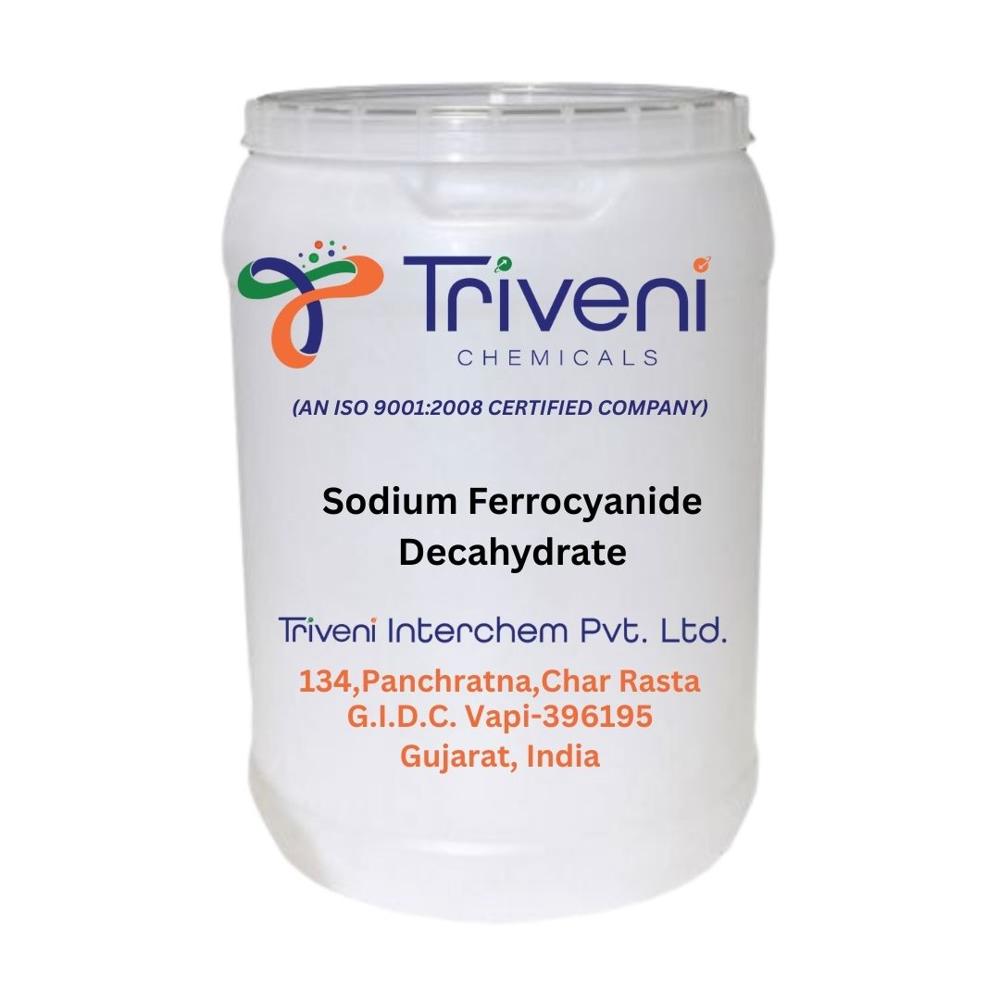 Sodium Ferrocyanide Decahydrate - Application: Industrial